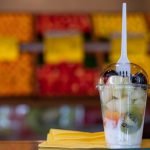 salada de frutas copo