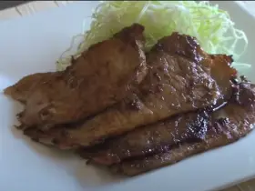 shogayaki com repolho
