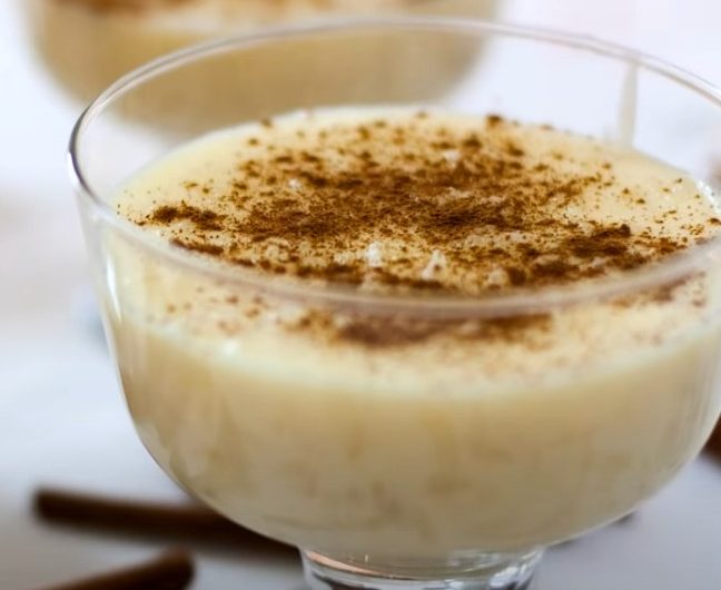 Arroz doce para 80 pessoas